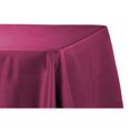 thumbnail image 1 of 1 Pc, Lamour Satin 90"X132" Rectangular Oblong Tablecloth - Mulberry For Wedding Or Event Decor, 1 of 1
