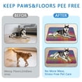 thumbnail image 6 of Stylish Non-Slip Dog Pee Pads Washable, 35"x41" Leopard Print Reusable Potty Pad, Leak-Proof Liner for Crates and Floors.(Texture/leopard /Geometry, 24" x35" ), 6 of 8