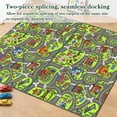 thumbnail image 3 of Arenarug 60"x36" City Road Car Play Rug, Kids Map Washable Non-Slip Educational for Children, Playroom Classroom, 3 of 8