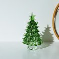 thumbnail image 5 of Gmogad Small Glass Christmas Tree Decorations - Miniature Winter Figurines for DIY Crafts Xmas Tree Holiday Centerpieces Home Party Festive Decor, 5 of 7