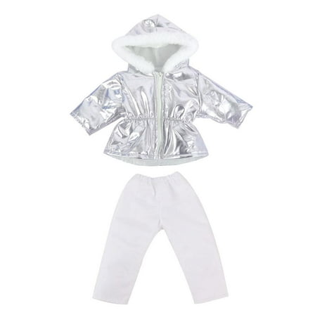Cute Warm Down *. Doll Clothes For 18-inch American Dolls Winter Cotto