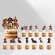 thumbnail image 5 of 25 Piezas De Decoración Para Tartas De Perro Salchicha, Decoración Para Cupcakes, Decoración Para Tartas De Perro Salchicha Para Decoraciones De Fiesta De Perro Salchicha, Suministros Para Fiesta De C, 5 of 5