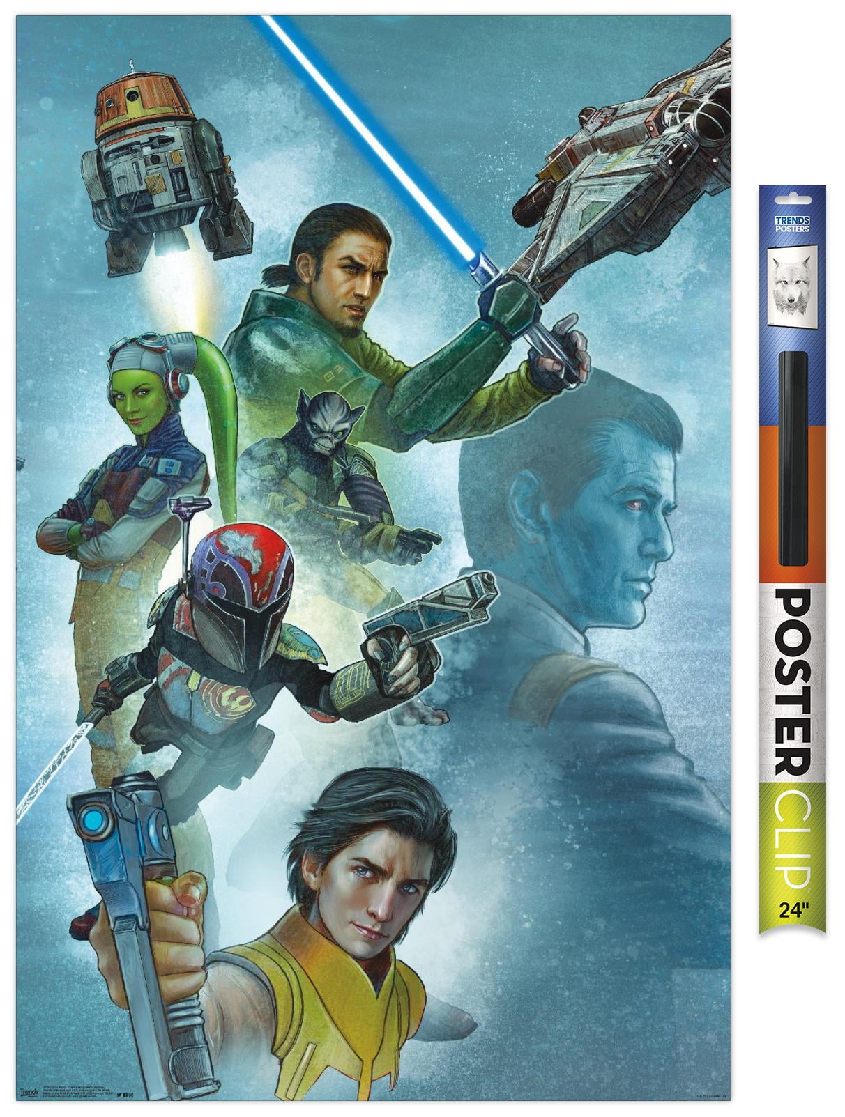 STAR WARS REBELS LONG LIVE THE GALACTIC EMPIRE POSTER NEW 22x34 FREE SHIPPING 