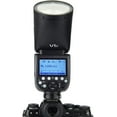 thumbnail image 2 of Godox V1 V1-F Flash for Fuji Fujifilm Camera TTL Flash Speedlite 1/8000 HSS 480 Full Power Flashes 2600mAh Li-ion Battery Round Head Flash, 2 of 9