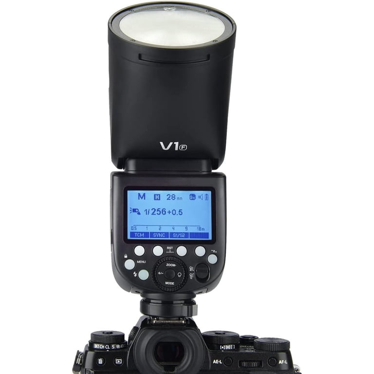 Godox V1-F Flash for Fujifilm, TTL Speedlite, 1/8000 HSS, 480 