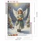 thumbnail image 2 of 5D DIY completo redondo taladro diamante pintura pequeño ángel niña kit decoración del hogar, 2 of 9