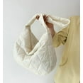 thumbnail image 2 of Kukuzhu Quilted Shoulder Tote Shoulder Bag Women Padding Cotton Down Hobo Bag Large Casual Shopping Bags, 2 of 7