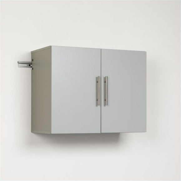 Wright Home 30-inch Upper Storage Cabinet in Light Gray Finish