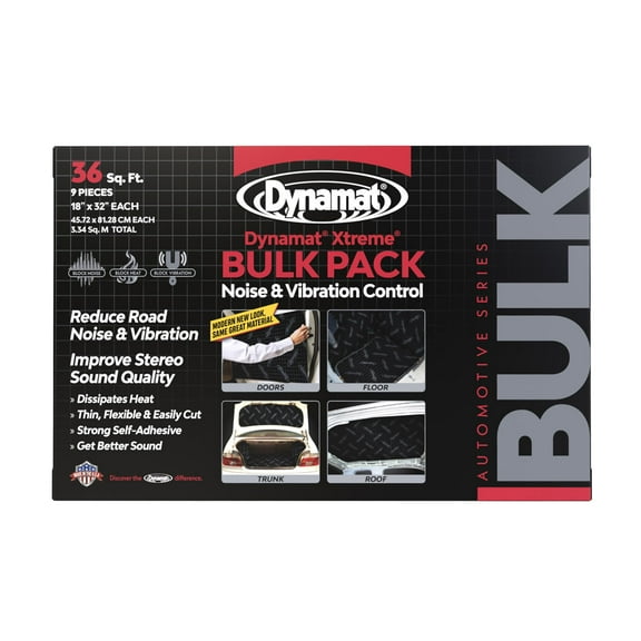 Dynamat Extreme Bulk Pak 9- 18in x 32in