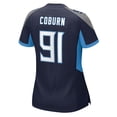 thumbnail image 3 of Women's Nike Keondre Coburn Navy Tennessee Titans Alternate Game Jersey, 3 of 7