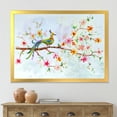 thumbnail image 3 of Designart 'Little Bird Sitting On Blooming Branch' Traditional Framed Art Print, 3 of 4