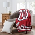 thumbnail image 2 of The Northwest Group  Washington Nationals 50" x 60" Signature Raschel Plush Throw Blanket, 2 of 2