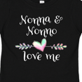 thumbnail image 4 of Inktastic Nonna and Nonno Love Me- Heart Grandchild Boys or Girls Toddler T-Shirt, 4 of 5