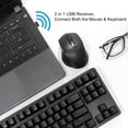 thumbnail image 7 of Velocifire Wireless Keyboard and Mouse Combo,  KM01 87 Key Red Switch Wireless Mechanical Keyboard and Wireless Mouse Combo, 7 of 7