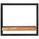 thumbnail image 2 of Estantería de pared VidaXL de madera maciza de acacia y acero, 40 x 24 x 35 cm, 2 unidades, 2 of 9