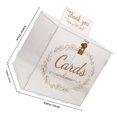 thumbnail image 2 of DEEPCRAFF Caja Para Tarjetas De Acrílica Transparente Con Cerradura Para Recepción Y, 2 of 8