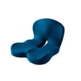 thumbnail image 2 of Cojín de espuma viscoelástica para asiento, cojín de espalda, cojín para el coxis, ergonómico, cojín para silla, almohada de apoyo lumbar para silla, 2 of 8