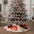 thumbnail image 4 of Fotbe Strawberries Pattern Christmas Tree Skirt, Tree Skirts Plush Christmas Decorations, Christmas Tree Skirts Xmas Decorations Holiday Party Decor-48", 4 of 6