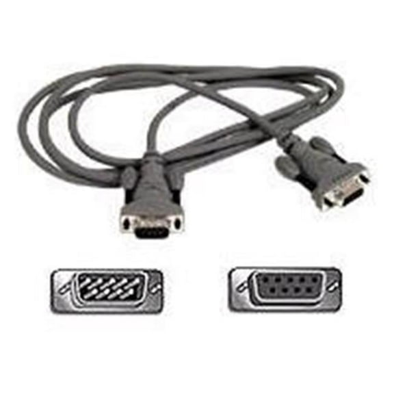 Serial Extension Cable DB9M/DB9F 6 ft