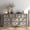 Gray 10 drawers, variant on HUJAUU Dresser with 10 Drawers Dresser for Bedroom, TV Stand Wood Chest of Drawers for Living Room, Hallway, Gray