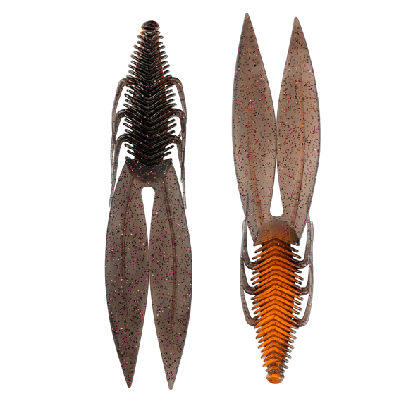 6th Sense Bodega Creature Bait, 4.8", Crawfish Juice