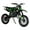 Green, variant on Jnismy Kid Dirt Bike, Mini Gas Powered Motorcycle 49cc 2-Stroke with 10-Inch Off-Rode Tire, Front Rear Disc Brakes, Shock Absorption Pocket Motorbike, Up to 25 Mph, Max Load 330 Lbs,Green
