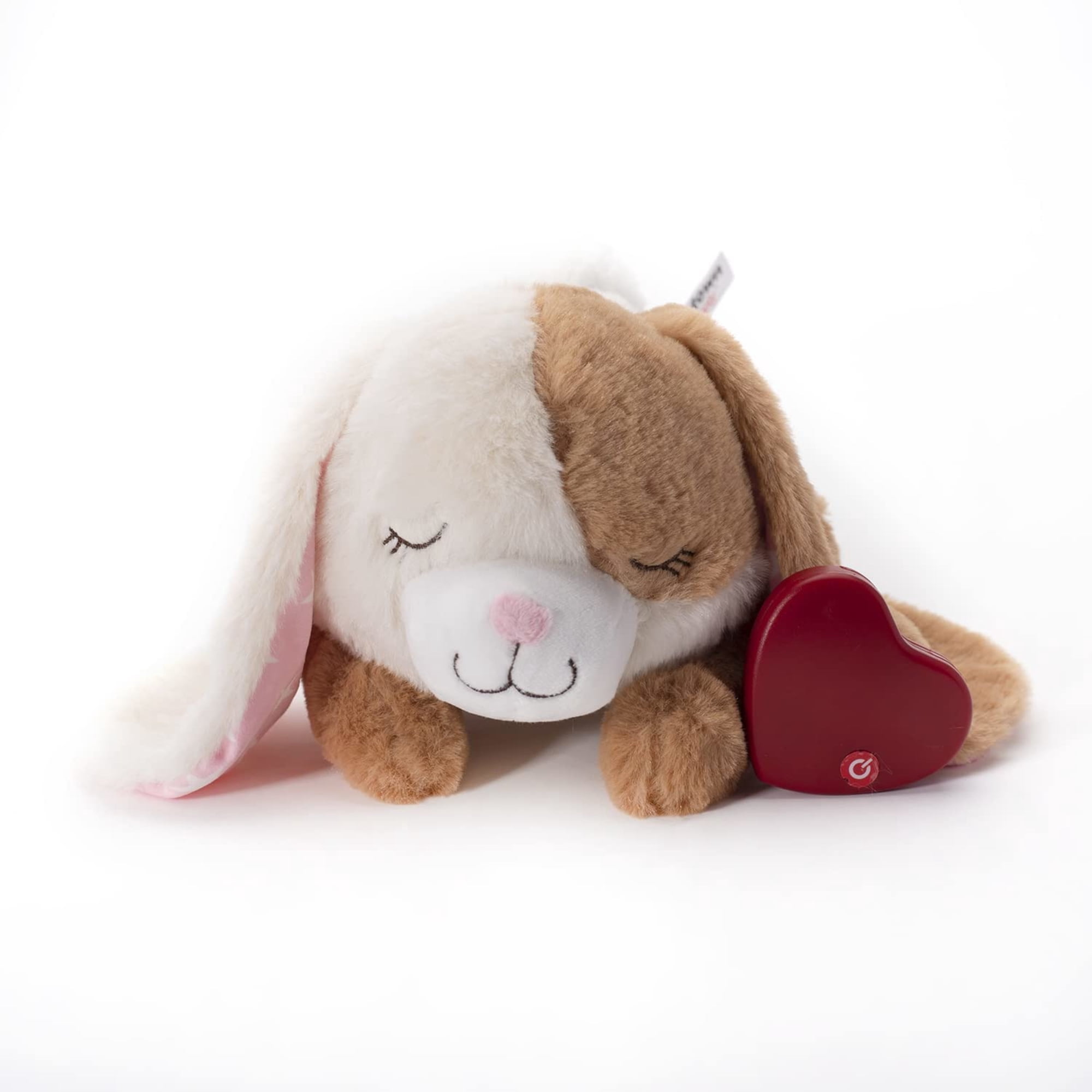 Downtown Pet Supply Hearbeat Comfort Dog Toys, Rabbit Plush Dog Toy