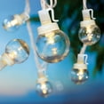 thumbnail image 3 of Hometrends Warm White LED G30 Globe Lights, with Brown Wire, 100 Count, 3 of 3