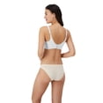 thumbnail image 2 of Brasier Liso para Mujer - PLAYTEX - Side Smoothing - Espalda en U - Soporte Cómodo - Modelo 52118 - Estilo Moldeador - Color Blanco - Talla 36C, 2 of 4