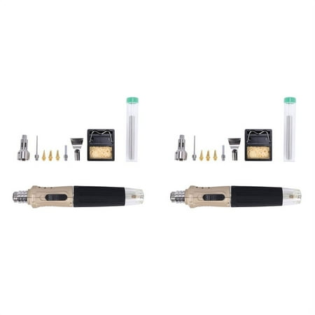 

2X -1115K Professional Butane Gas Soldering Iron Kit Welding Kit Torch