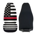thumbnail image 4 of Uorisanigo Car Seat Covers Front Seats Only, 2 Pcs, Easy to Install Car Seats Cover Set and Accessories for Auto Trucks Van SUV - American Honoring Firefighter Flag, 4 of 7
