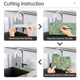 thumbnail image 5 of Yayeee Faucet Mat for Kitchen Sink 14.7" Diatomite Long Splash Guard Pad, Christmas Cookies, 5 of 7