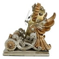 thumbnail image 3 of Steampunk Chronambulator Time Warp Machine With Painted Clockwork Desktop Clock, 3 of 8