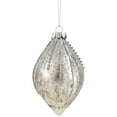 thumbnail image 4 of Northlight Glittered Mercury Glass Finial Christmas Ornament - 5", 4 of 6