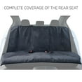 thumbnail image 2 of BDK UltraFit Car Seat Towel Cover Rear Bench with Black Trim Waterproof Machine Washable Sweat Protector Ideal for Gym Swimming Surfing Running Crossfit Universal Fit for Auto Truck Van and SUV, 2 of 9