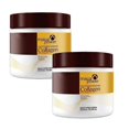 thumbnail image 1 of Tratamiento capilar con colágeno, acondicionador reparador profundo, aceite de argán, mascarilla capilar con colágeno, esencia para cabello seco y dañado, todo tipo de cabello, 2 unidades, 1 of 4