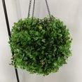thumbnail image 3 of Lámpara De Bola De Hierba Solar Adorno De Iluminación De Fiesta Lámparas De Patio Trasero Adornos Diseño De Escena Topiary Light Hanging Adorn Para Home Bar No.1 Inevent HA025660-02, 3 of 5