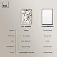 thumbnail image 6 of Intersecting Lines II Shadowbox Print Line Wall Decor by Art Remedy, Blonde Frame, 24 x 36, 6 of 7