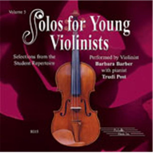 Alfred 00-8015 Solos pour Jeunes Violonistes CD- Volume 5 - Livre de Musique