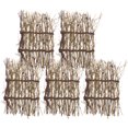 thumbnail image 1 of Miangastore 5Pcs Terrarium Decor Light Brown Bamboo Craft Decor for Miniature Gardens, 1 of 9