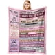 thumbnail image 1 of LHSHID 18 Year Old Girl Birthday Gifts 18th Birthday Decorations Blanket for Girls Birthday Gift Ideas for Daughter Granddaughter Son Grandson Soft Cozy Flannel Throw Blanket for Bed Sofa Christmas, 1 of 6