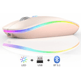 thumbnail image 3 of Bluetooth Rechargeable Wireless Mouse for Air MacBook pro MacBook Air Mac Laptop Chromebook Windows Notebook MacBook HP PC Dell, 3 of 10