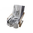 thumbnail image 4 of Sketchy Soft Flannel Fleece Throw Blanket, Old Street Scene Carriage Horse from Twenties Historical Northern Europe Theme, Cozy Plush for Indoor and Outdoor Use, 50" x 70", Black White, by Ambesonne, 4 of 6