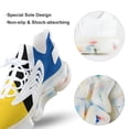 thumbnail image 7 of Saint Lucia Flag Walking Shoes for Men Woman Lightweight Tennis Fashion Elastic Sports Shoes Cushion Basketball Shoes, 7 of 7