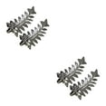 thumbnail image 3 of Transemion 2piece Elegant Curtain Drapery Holdbacks Functional For Stylish Touch U Shape Curtain Tieback Drape Holder Tie Back silver 2Set, 3 of 6