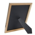 thumbnail image 3 of CreativePF [11x14ss] Stainless Steel Finish Diploma Frame with 11x14-inch White Mat to Hold 8.5 by 11-inch Graduation Documents w/ Stand and Wall Hanger (Black Mat-Stainless Steel Frame, 12), 3 of 5