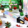 thumbnail image 4 of Bolsas de regalo para vino Windyun, 100 unidades, iridiscentes, 35 x 9 x 10 cm, 4 of 7