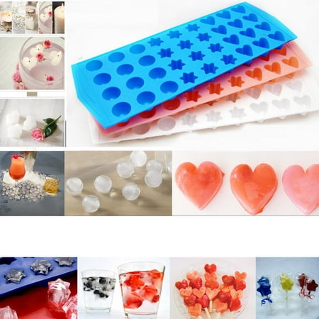 Lot 3 Mini Ice Cube Trays Makes 108 Home Bar Drinks Jelly Cubette Candy Mold