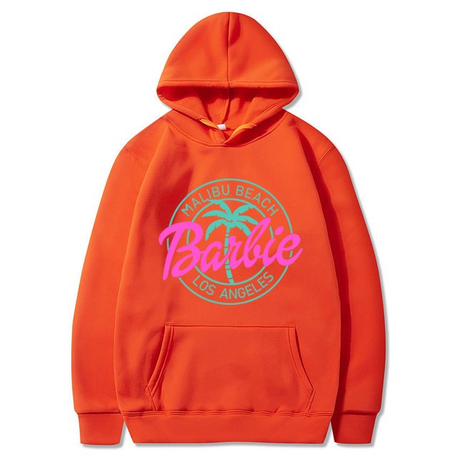Barbie Let S Go Printed Pattern Ebay Plus Fleece Sweatshirt Hoodie