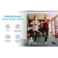 thumbnail image 6 of Etekcity LCD Digital Smart Body Weight Scale, Glass and Silver, 400lb Capacity, 6 of 11